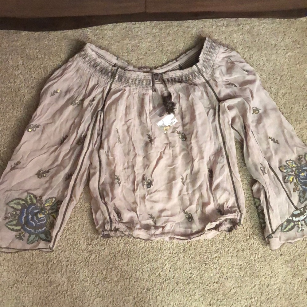Free People off the shoulder blouse